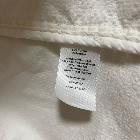 Talbots Cream Button-Up Jacket - Picture 10 of 10